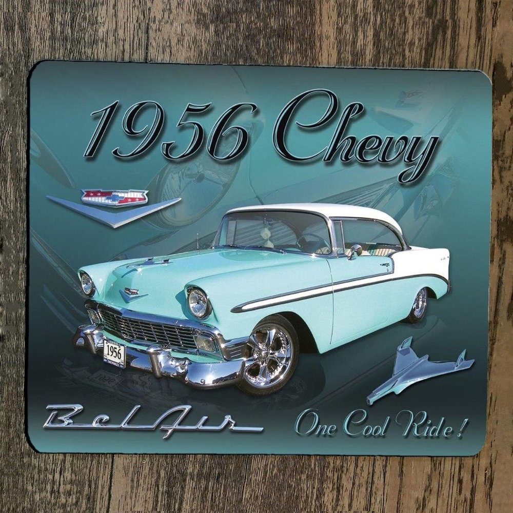 Mouse Pad 1956 Chevy Bel Air‎ One Cool Ride